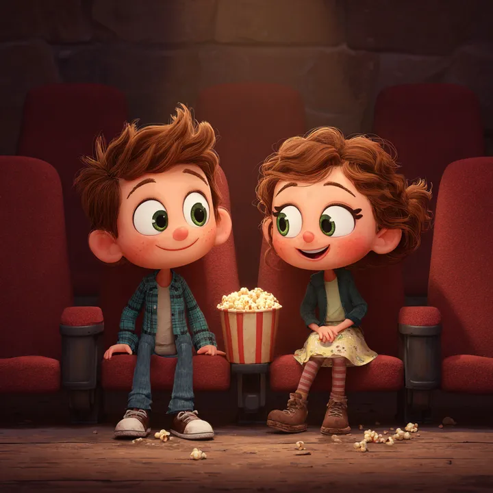 Animation movies illustration
