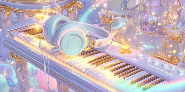 Music movies illustration