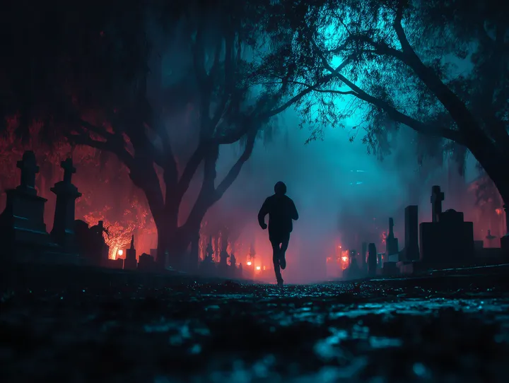 Thriller movies illustration